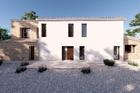Finca in Benissa(Llenes) zu verkaufen, Zona de estar 368 m², Baujahr 2023, Klimaanlage, Terreno 10000 m², 4 Schlafzimmer, 4 Badezimmer, Pool, ref.: BI-BE.F-164-36
