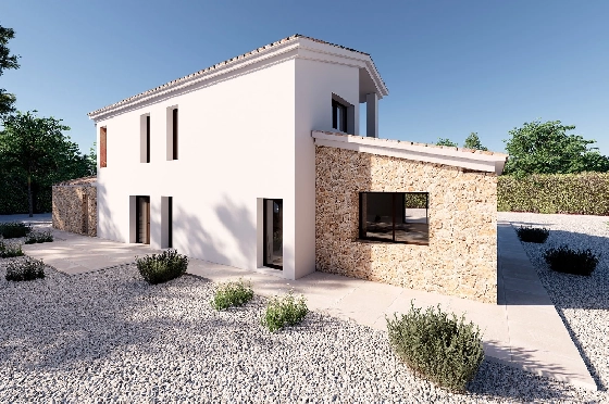 Finca in Benissa(Llenes) zu verkaufen, Zona de estar 368 m², Baujahr 2023, Klimaanlage, Terreno 10000 m², 4 Schlafzimmer, 4 Badezimmer, Pool, ref.: BI-BE.F-164-37