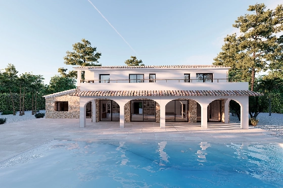 Finca in Benissa(Llenes) zu verkaufen, Zona de estar 368 m², Baujahr 2023, Klimaanlage, Terreno 10000 m², 4 Schlafzimmer, 4 Badezimmer, Pool, ref.: BI-BE.F-164-38