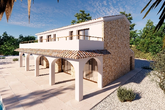 Finca in Benissa(Llenes) zu verkaufen, Zona de estar 368 m², Baujahr 2023, Klimaanlage, Terreno 10000 m², 4 Schlafzimmer, 4 Badezimmer, Pool, ref.: BI-BE.F-164-6