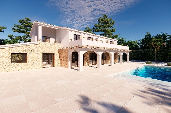 Finca in Benissa(Llenes) zu verkaufen, Zona de estar 368 m², Baujahr 2023, Klimaanlage, Terreno 10000 m², 4 Schlafzimmer, 4 Badezimmer, Pool, ref.: BI-BE.F-164-7