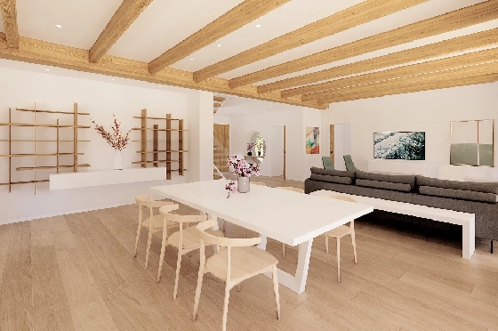 Finca in Benissa(Llenes) zu verkaufen, Zona de estar 254 m², Baujahr 2023, Klimaanlage, Terreno 10000 m², 3 Schlafzimmer, 3 Badezimmer, Pool, ref.: BI-BE.F-165-13