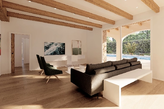 Finca in Benissa(Llenes) zu verkaufen, Zona de estar 254 m², Baujahr 2023, Klimaanlage, Terreno 10000 m², 3 Schlafzimmer, 3 Badezimmer, Pool, ref.: BI-BE.F-165-16