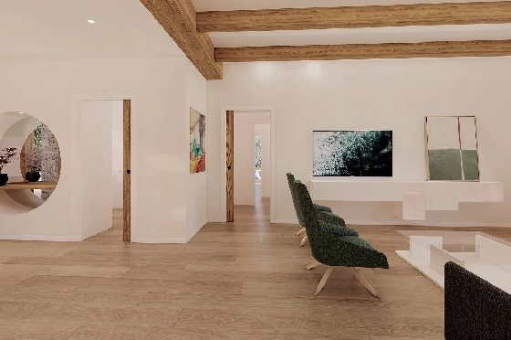 Finca in Benissa(Llenes) zu verkaufen, Zona de estar 254 m², Baujahr 2023, Klimaanlage, Terreno 10000 m², 3 Schlafzimmer, 3 Badezimmer, Pool, ref.: BI-BE.F-165-17