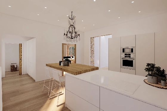 Finca in Benissa(Llenes) zu verkaufen, Zona de estar 254 m², Baujahr 2023, Klimaanlage, Terreno 10000 m², 3 Schlafzimmer, 3 Badezimmer, Pool, ref.: BI-BE.F-165-21