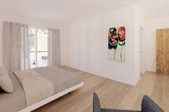 Finca in Benissa(Llenes) zu verkaufen, Zona de estar 254 m², Baujahr 2023, Klimaanlage, Terreno 10000 m², 3 Schlafzimmer, 3 Badezimmer, Pool, ref.: BI-BE.F-165-22