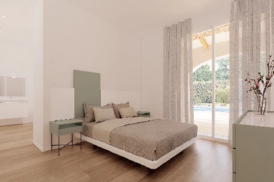 Finca in Benissa(Llenes) zu verkaufen, Zona de estar 254 m², Baujahr 2023, Klimaanlage, Terreno 10000 m², 3 Schlafzimmer, 3 Badezimmer, Pool, ref.: BI-BE.F-165-28