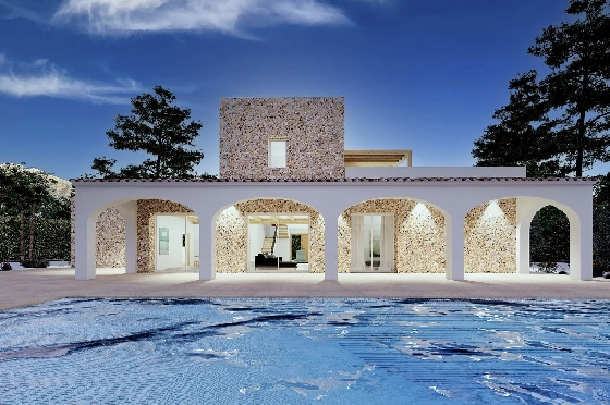 Finca in Benissa(Llenes) zu verkaufen, Zona de estar 254 m², Baujahr 2023, Klimaanlage, Terreno 10000 m², 3 Schlafzimmer, 3 Badezimmer, Pool, ref.: BI-BE.F-165-6