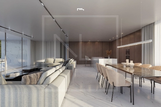 Villa in Moraira zu verkaufen, + Fussbodenheizung, Klimaanlage, Terreno 1864 m², 5 Schlafzimmer, 5 Badezimmer, Pool, ref.: NL-NLD1409-9