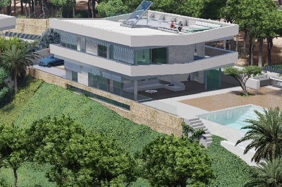 Villa in Javea zu verkaufen, Zona de estar 492 m², Klimaanlage, 6 Schlafzimmer, 6 Badezimmer, Pool, ref.: BS-7515924-1