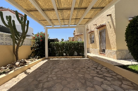 Villa in Els Poblets zur Ferienvermietung, Zona de estar 134 m², Baujahr 2001, Zustand gepflegt, + KLIMA, Klimaanlage, Terreno 413 m², 2 Schlafzimmer, 2 Badezimmer, Pool, ref.: T-0523-19