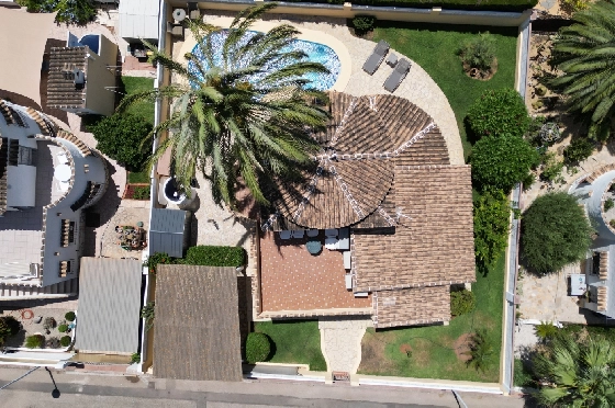 Villa in Els Poblets zur Ferienvermietung, Zona de estar 134 m², Baujahr 2001, Zustand gepflegt, + KLIMA, Klimaanlage, Terreno 413 m², 2 Schlafzimmer, 2 Badezimmer, Pool, ref.: T-0523-22