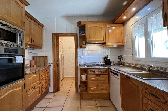 Villa in Els Poblets zur Ferienvermietung, Zona de estar 134 m², Baujahr 2001, Zustand gepflegt, + KLIMA, Klimaanlage, Terreno 413 m², 2 Schlafzimmer, 2 Badezimmer, Pool, ref.: T-0523-4