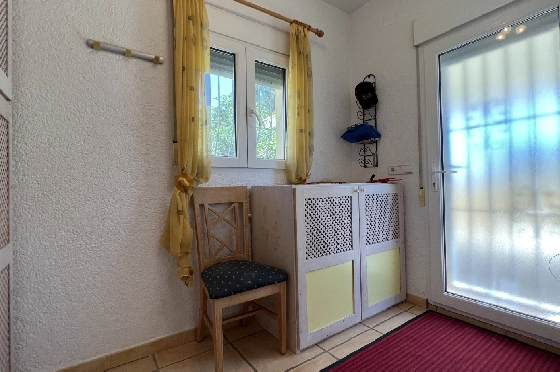Villa in Els Poblets zur Ferienvermietung, Zona de estar 134 m², Baujahr 2001, Zustand gepflegt, + KLIMA, Klimaanlage, Terreno 413 m², 2 Schlafzimmer, 2 Badezimmer, Pool, ref.: T-0523-5