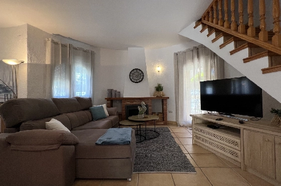 Villa in Els Poblets zur Ferienvermietung, Zona de estar 134 m², Baujahr 2001, Zustand gepflegt, + KLIMA, Klimaanlage, Terreno 413 m², 2 Schlafzimmer, 2 Badezimmer, Pool, ref.: T-0523-7