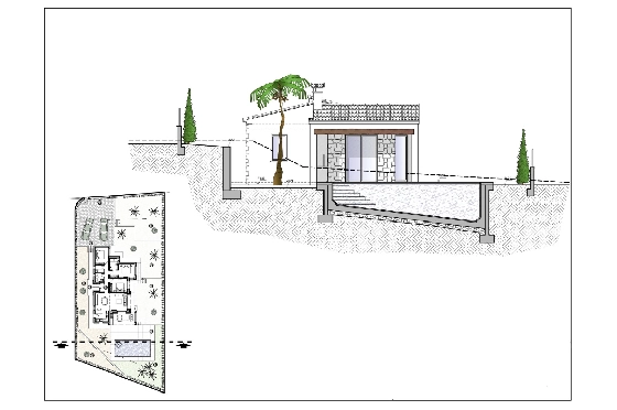 Villa in Benissa zu verkaufen, Zona de estar 138 m², Baujahr 2023, Klimaanlage, Terreno 800 m², 3 Schlafzimmer, 2 Badezimmer, Pool, ref.: BI-BE.H-881-5