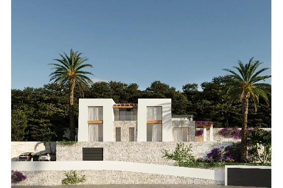 Villa in Benissa(Montemar) zu verkaufen, Zona de estar 450 m², Baujahr 2023, Klimaanlage, Terreno 800 m², 3 Schlafzimmer, 3 Badezimmer, Pool, ref.: BI-BE.H-880-3