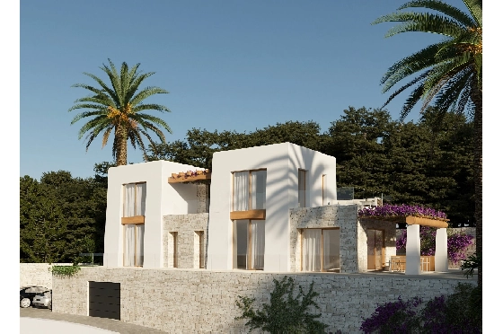 Villa in Benissa(Montemar) zu verkaufen, Zona de estar 450 m², Baujahr 2023, Klimaanlage, Terreno 800 m², 3 Schlafzimmer, 3 Badezimmer, Pool, ref.: BI-BE.H-880-4