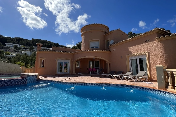 Villa in Javea zu verkaufen, Zona de estar 152 m², Baujahr 2009, + Fussbodenheizung, Klimaanlage, Terreno 1000 m², 3 Schlafzimmer, 3 Badezimmer, Pool, ref.: SB-1523-3