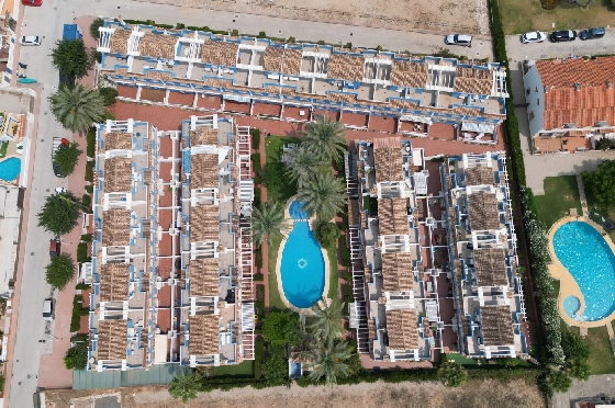 Reihenhaus in Els Poblets zu verkaufen, Zona de estar 132 m², Baujahr 2002, Klimaanlage, 2 Schlafzimmer, 2 Badezimmer, Pool, ref.: JS-1323-17