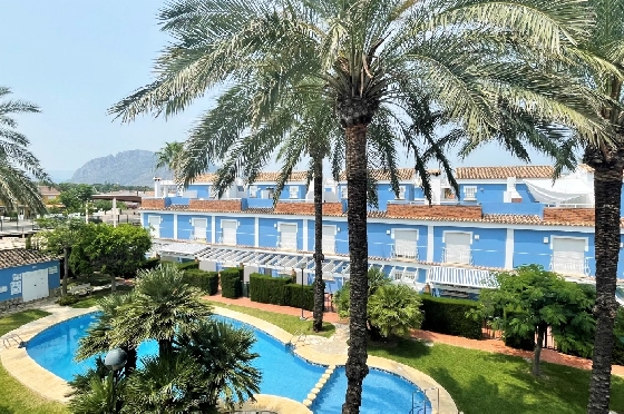 Reihenhaus in Els Poblets zu verkaufen, Zona de estar 132 m², Baujahr 2002, Klimaanlage, 2 Schlafzimmer, 2 Badezimmer, Pool, ref.: JS-1323-27
