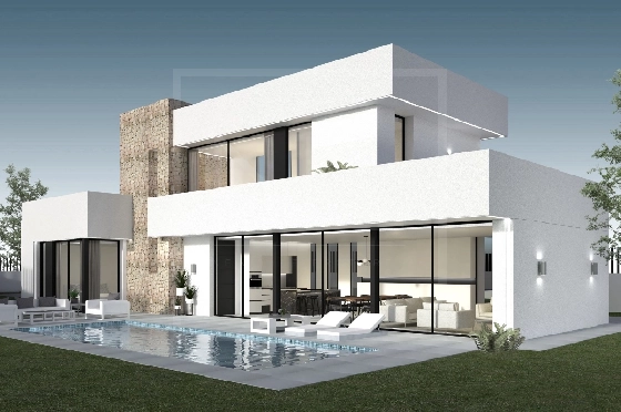 Villa in Moraira zu verkaufen, Zona de estar 280 m², + Zentralheizung, Klimaanlage, Terreno 817 m², 3 Schlafzimmer, 3 Badezimmer, Pool, ref.: NL-NLD1391-1