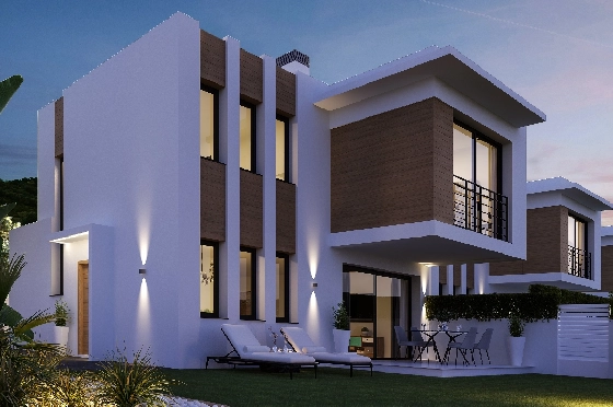 Villa in Denia zu verkaufen, Zona de estar 155 m², Baujahr 2024, Klimaanlage, Terreno 220 m², 3 Schlafzimmer, 3 Badezimmer, Pool, ref.: NL-NLDNB1425-11