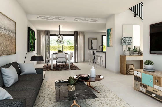 Villa in Denia zu verkaufen, Zona de estar 155 m², Baujahr 2024, Klimaanlage, Terreno 220 m², 3 Schlafzimmer, 3 Badezimmer, Pool, ref.: NL-NLDNB1425-2