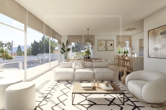 Villa in Benissa costa(Baladrar) zu verkaufen, Zona de estar 138 m², Baujahr 2023, + Fussbodenheizung, Klimaanlage, Terreno 625 m², 3 Schlafzimmer, 3 Badezimmer, Pool, ref.: NL-NLD1444-3
