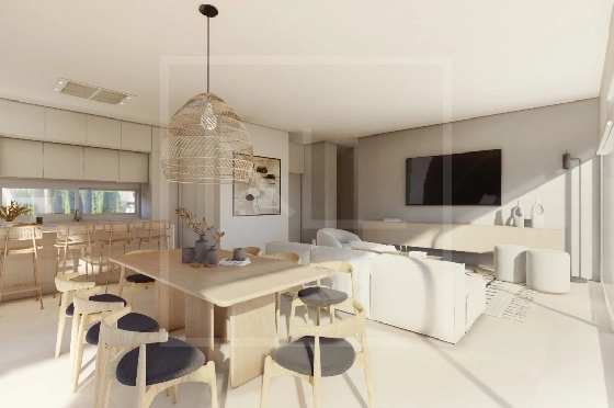 Villa in Benissa costa(Baladrar) zu verkaufen, Zona de estar 138 m², Baujahr 2023, + Fussbodenheizung, Klimaanlage, Terreno 625 m², 3 Schlafzimmer, 3 Badezimmer, Pool, ref.: NL-NLD1444-4
