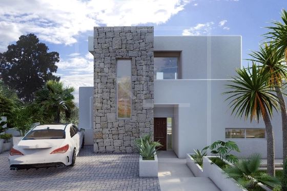 Villa in Benissa costa(Baladrar) zu verkaufen, Zona de estar 138 m², Baujahr 2023, + Fussbodenheizung, Klimaanlage, Terreno 625 m², 3 Schlafzimmer, 3 Badezimmer, Pool, ref.: NL-NLD1444-5