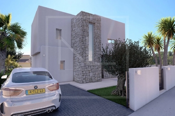 Villa in Benissa costa(Baladrar) zu verkaufen, Zona de estar 142 m², Baujahr 2023, + Fussbodenheizung, Klimaanlage, Terreno 729 m², 4 Schlafzimmer, 3 Badezimmer, Pool, ref.: NL-NLD1445-5
