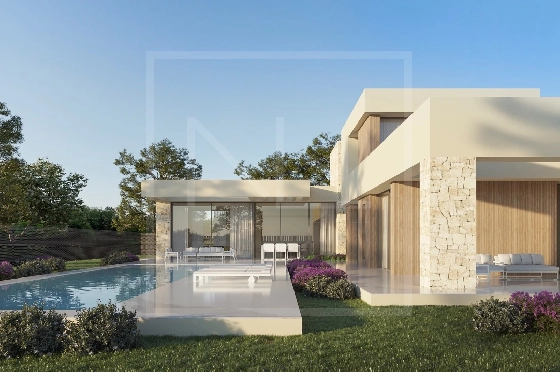 Villa in Javea zu verkaufen, Zona de estar 208 m², + Fussbodenheizung, Klimaanlage, 3 Schlafzimmer, 4 Badezimmer, Pool, ref.: NL-NLD1447-2
