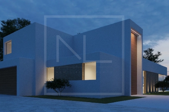 Villa in Moraira zu verkaufen, Zona de estar 268 m², Baujahr 2023, + Zentralheizung, Klimaanlage, Terreno 891 m², 4 Schlafzimmer, 4 Badezimmer, Pool, ref.: NL-NLD1448-18
