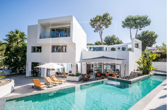 Villa in Moraira(Pla del Mar) zu verkaufen, Zona de estar 283 m², Baujahr 1975, Klimaanlage, Terreno 840 m², 4 Schlafzimmer, 4 Badezimmer, Pool, ref.: NL-NLD1475-1