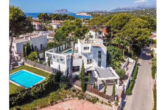 Villa in Moraira(Pla del Mar) zu verkaufen, Zona de estar 283 m², Baujahr 1975, Klimaanlage, Terreno 840 m², 4 Schlafzimmer, 4 Badezimmer, Pool, ref.: NL-NLD1475-2