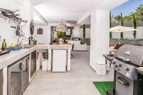 Villa in Moraira(Pla del Mar) zu verkaufen, Zona de estar 283 m², Baujahr 1975, Klimaanlage, Terreno 840 m², 4 Schlafzimmer, 4 Badezimmer, Pool, ref.: NL-NLD1475-33