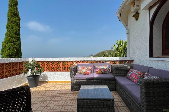 Villa in Benidoleig zur Ferienvermietung, Zona de estar 180 m², Baujahr 1989, + KLIMA, Klimaanlage, Terreno 653 m², 3 Schlafzimmer, 2 Badezimmer, Pool, ref.: T-0923-13
