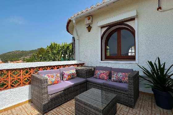 Villa in Benidoleig zur Ferienvermietung, Zona de estar 180 m², Baujahr 1989, + KLIMA, Klimaanlage, Terreno 653 m², 3 Schlafzimmer, 2 Badezimmer, Pool, ref.: T-0923-14