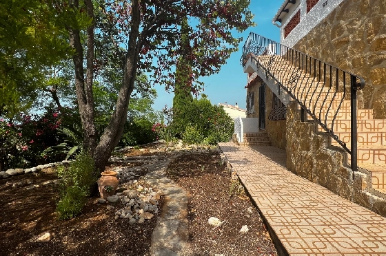Villa in Benidoleig zur Ferienvermietung, Zona de estar 180 m², Baujahr 1989, + KLIMA, Klimaanlage, Terreno 653 m², 3 Schlafzimmer, 2 Badezimmer, Pool, ref.: T-0923-17