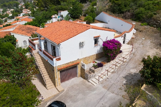 Villa in Benidoleig zur Ferienvermietung, Zona de estar 180 m², Baujahr 1989, + KLIMA, Klimaanlage, Terreno 653 m², 3 Schlafzimmer, 2 Badezimmer, Pool, ref.: T-0923-22