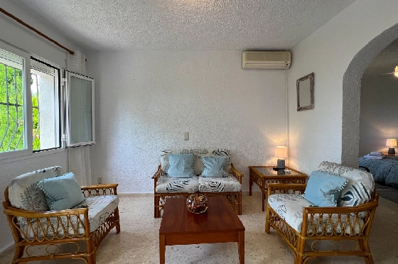 Villa in Benidoleig zur Ferienvermietung, Zona de estar 180 m², Baujahr 1989, + KLIMA, Klimaanlage, Terreno 653 m², 3 Schlafzimmer, 2 Badezimmer, Pool, ref.: T-0923-5