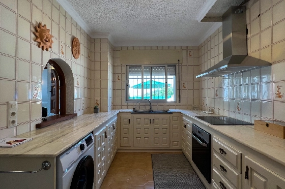 Villa in Benidoleig zur Ferienvermietung, Zona de estar 180 m², Baujahr 1989, + KLIMA, Klimaanlage, Terreno 653 m², 3 Schlafzimmer, 2 Badezimmer, Pool, ref.: T-0923-6