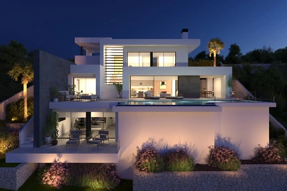 Villa in Cumbre del Sol zu verkaufen, Zona de estar 337 m², Terreno 824 m², 3 Schlafzimmer, 4 Badezimmer, Pool, ref.: BS-82447844-4