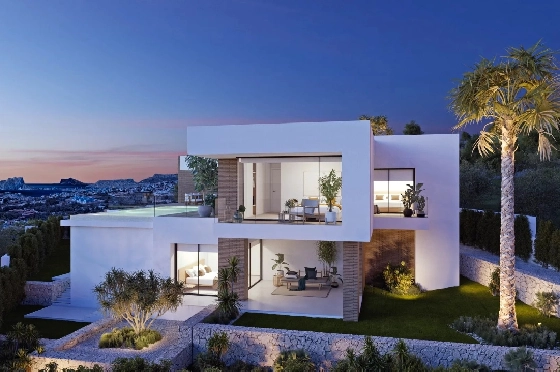 Villa in Cumbre del Sol zu verkaufen, Zona de estar 442 m², Terreno 951 m², 3 Schlafzimmer, 4 Badezimmer, Pool, ref.: BS-82447852-1