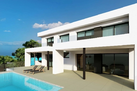 Villa in Cumbre del Sol zu verkaufen, Zona de estar 454 m², Terreno 847 m², 3 Schlafzimmer, 5 Badezimmer, Pool, ref.: BS-82447866-2