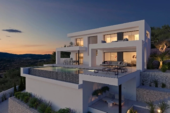 Villa in Cumbre del Sol zu verkaufen, Zona de estar 454 m², Terreno 847 m², 3 Schlafzimmer, 5 Badezimmer, Pool, ref.: BS-82447866-3