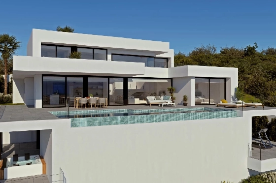 Villa in Cumbre del Sol zu verkaufen, Zona de estar 650 m², Terreno 1087 m², 4 Schlafzimmer, 5 Badezimmer, Pool, ref.: BS-82447867-1