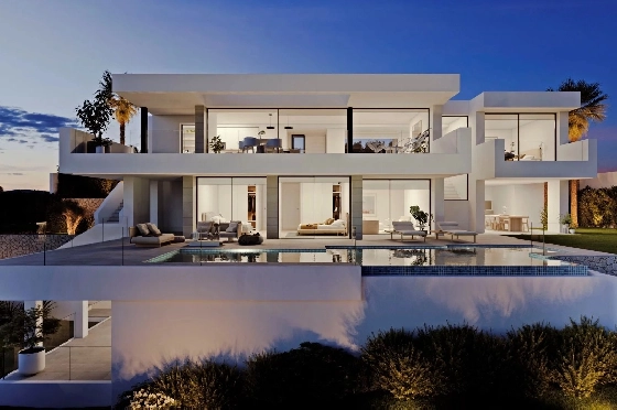 Villa in Cumbre del Sol zu verkaufen, Zona de estar 597 m², Terreno 1158 m², 3 Schlafzimmer, 5 Badezimmer, Pool, ref.: BS-82447870-6