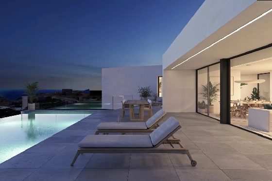 Villa in Cumbre del Sol zu verkaufen, Zona de estar 418 m², Terreno 1000 m², 3 Schlafzimmer, 4 Badezimmer, Pool, ref.: BS-82599103-6